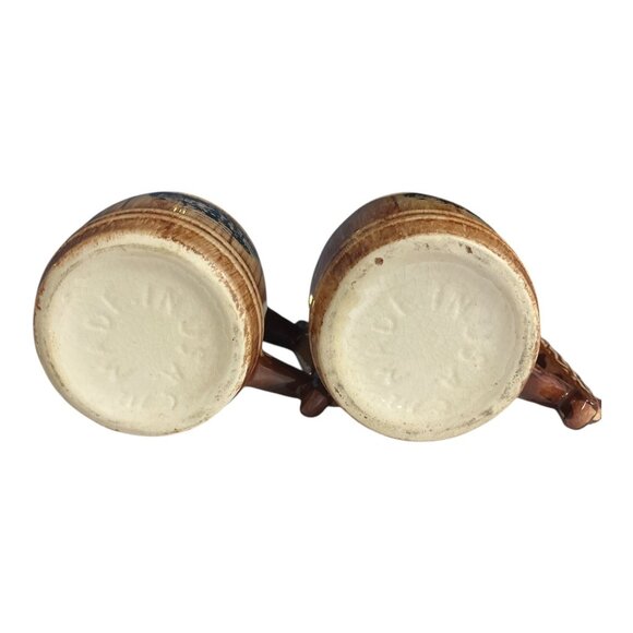 Pair of Vintage Williamsburg VA Barrel Mugs – The Governor's Palace Souvenir, Ma - Picture 6 of 6